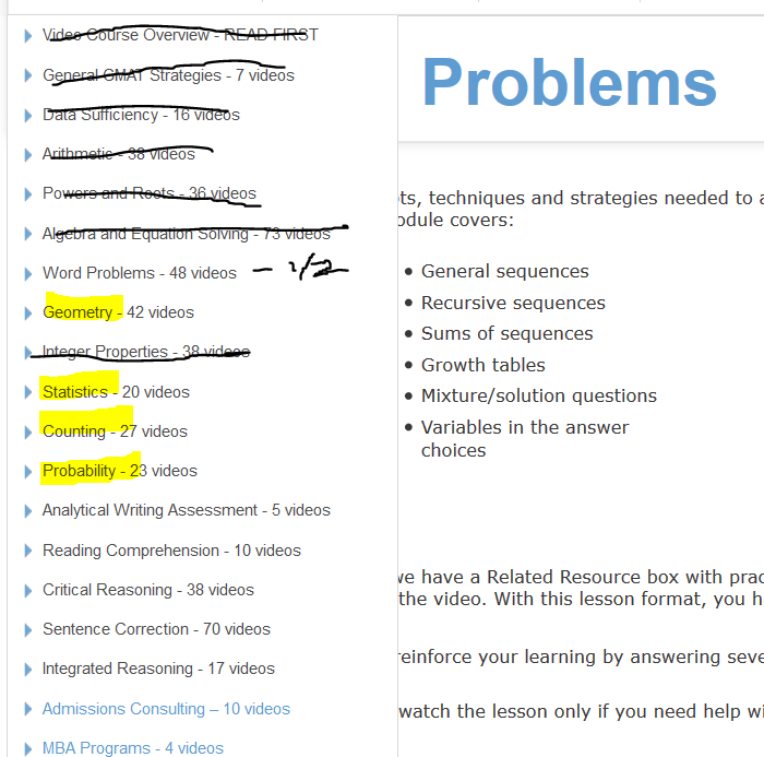 GMAT Day 7 – Sequences, Mixtures