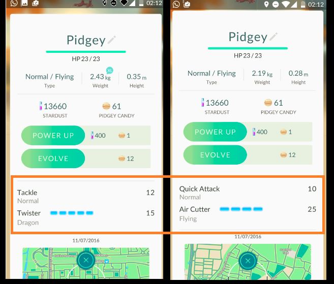 best moves and attacks of each pokemon in pokemon go